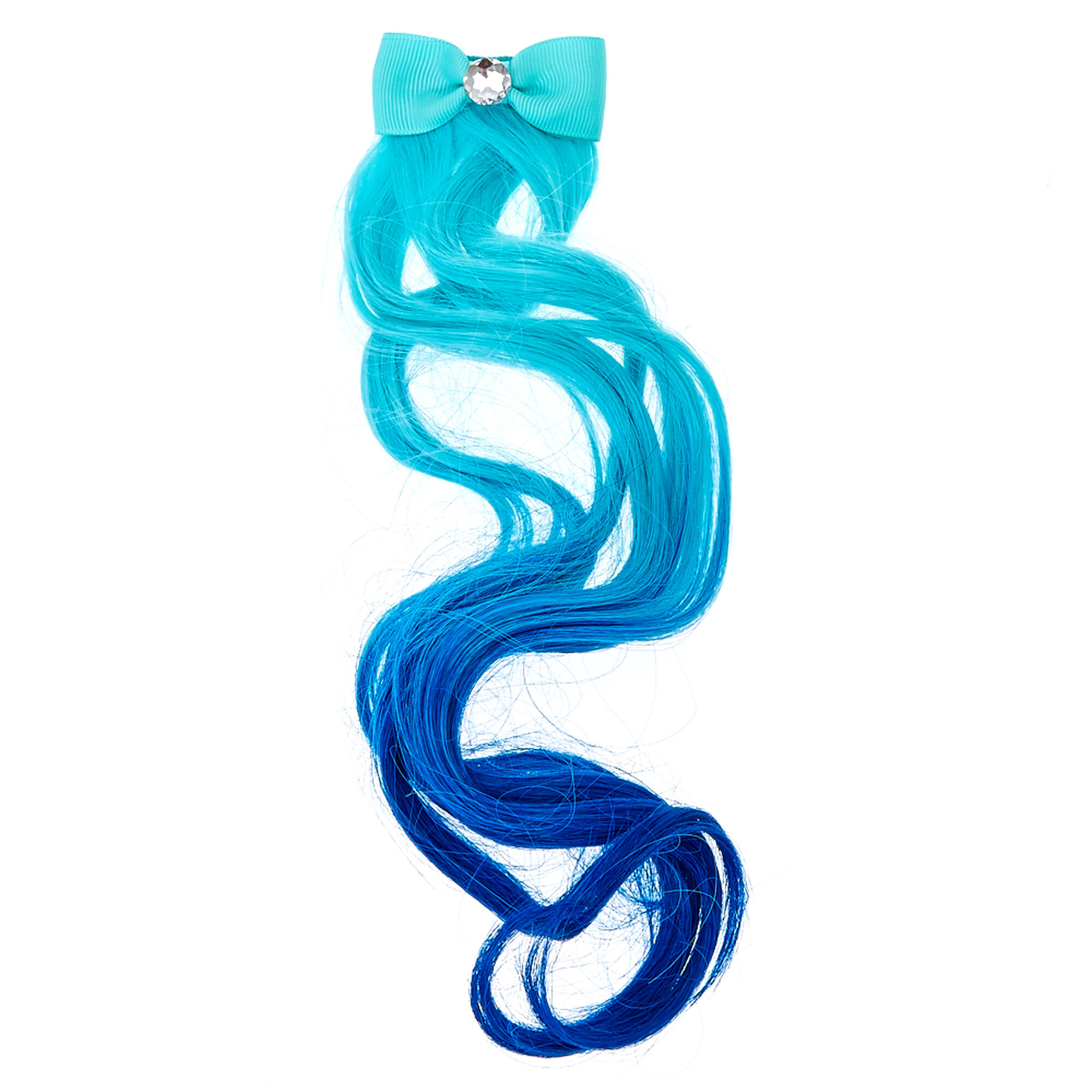 Buy Claire's Club Ombre Faux Hair Extension - Blue online | Mothercare UAE