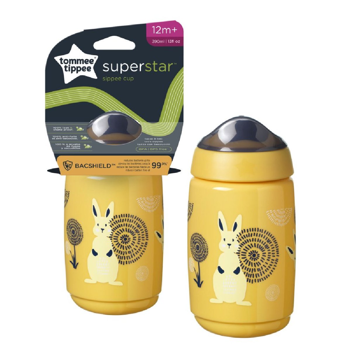 Tommee Tippee Insulated 9oz Non-Spill Portable Toddler Cup - 2pk
